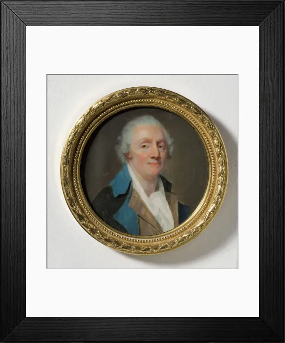Framed Print : Jean-Baptiste Greuze, 1725-1805, French artist, c18th century. Creator: Unknown Framed Print : Jean-Baptiste Greuze, 1725-1805, French artist, c18th century. Creator: Unknown
