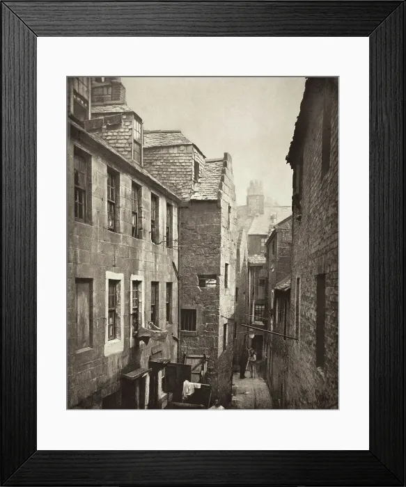 Framed Print : Close Nos. 97 & 103 Saltmarket (#28), Printed 1900. Creator: Thomas Annan. Close Nos. 97 & 103 Saltmarket (#28), Printed 1900. Creator: Thomas Annan