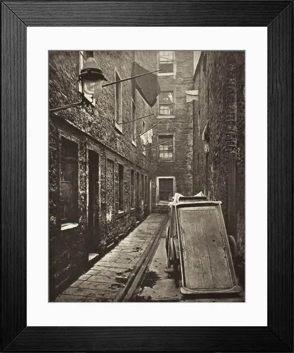 Framed Print : Close No. 128 Saltmarket (#30), Printed 1900. Creator: Thomas Annan Framed Print : Close No. 128 Saltmarket (#30), Printed 1900. Creator: Thomas Annan