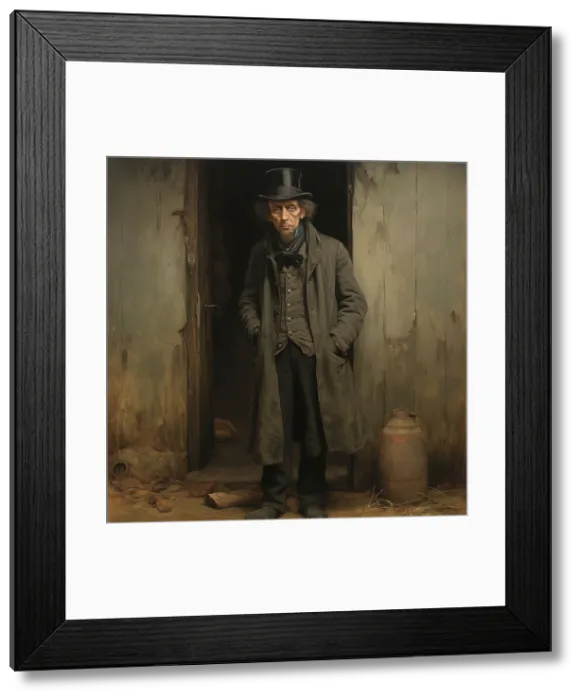 Framed Print : AI IMAGE - Fagin, 2023. Creator: Heritage Images Framed Print : AI IMAGE - Fagin, 2023. Creator: Heritage Images