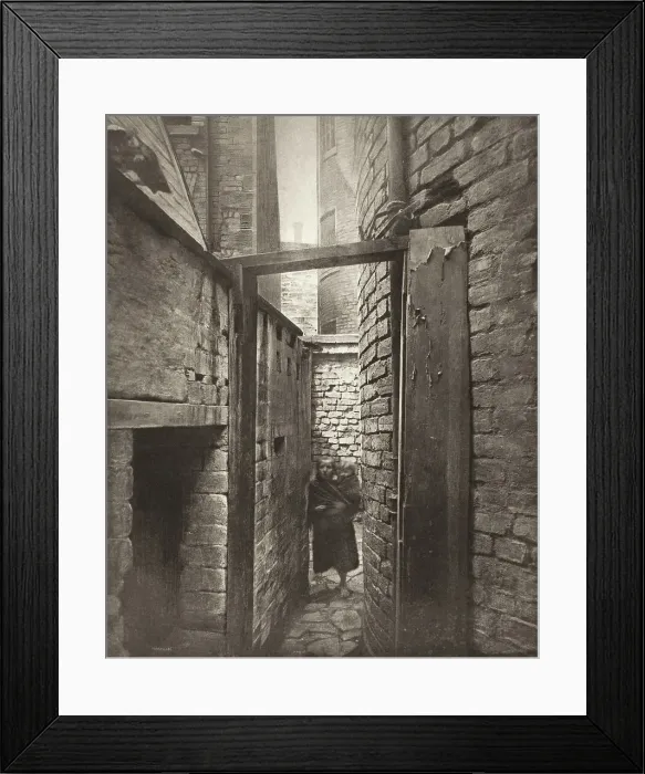 Framed Print : Close No. 11 Bridgegate (#43), Printed 1900. Creator: Thomas Annan Framed Print : Close No. 11 Bridgegate (#43), Printed 1900. Creator: Thomas Annan