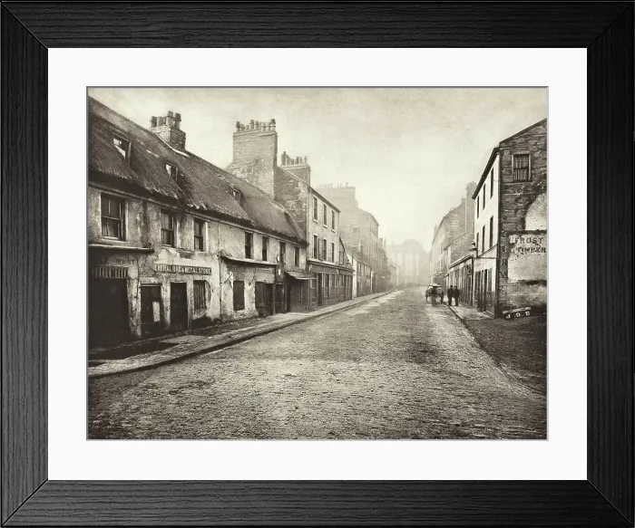 Framed Print : Low Green Street (#35), Printed 1900. Creator: Thomas Annan Framed Print : Low Green Street (#35), Printed 1900. Creator: Thomas Annan