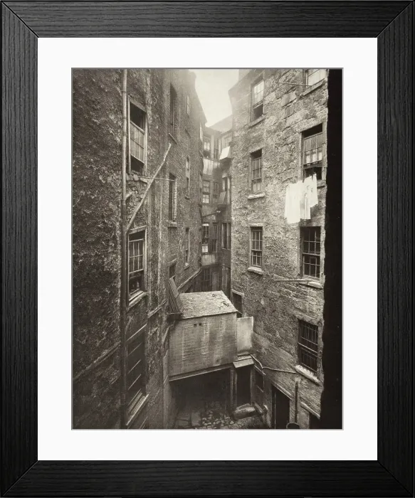 Framed Print : Elphinstone Tower, Main Street, Gorbals (#38), Printed 1900. Creator: Thomas Annan Framed Print : Elphinstone Tower, Main Street, Gorbals (#38), Printed 1900. Creator: Thomas Annan