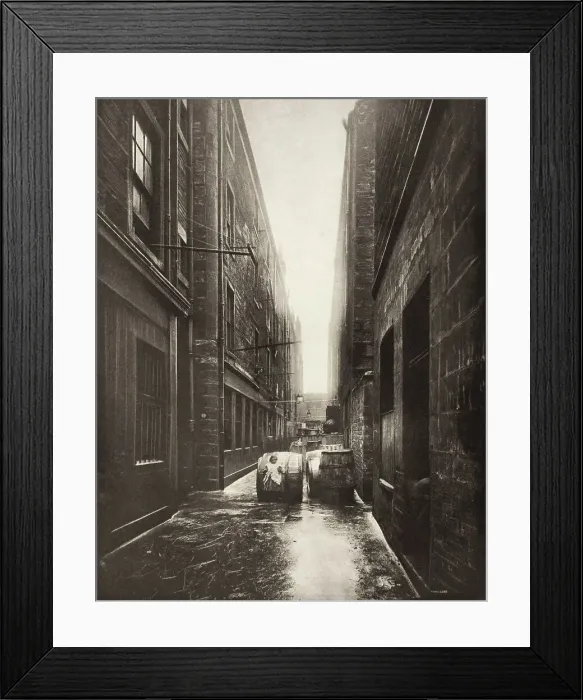 Framed Print : Close No. 11 Bridgegate (#44), Printed 1900. Creator: Thomas Annan Framed Print : Close No. 11 Bridgegate (#44), Printed 1900. Creator: Thomas Annan