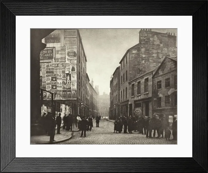 Framed Print : The Back Wynd (#48), Printed 1900. Creator: Thomas Annan Framed Print : The Back Wynd (#48), Printed 1900. Creator: Thomas Annan