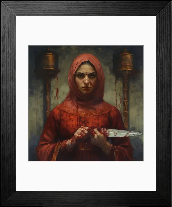 Framed Print : AI IMAGE - Lady Macbeth, 2023. Creator: Heritage Images Framed Print : AI IMAGE - Lady Macbeth, 2023. Creator: Heritage Images