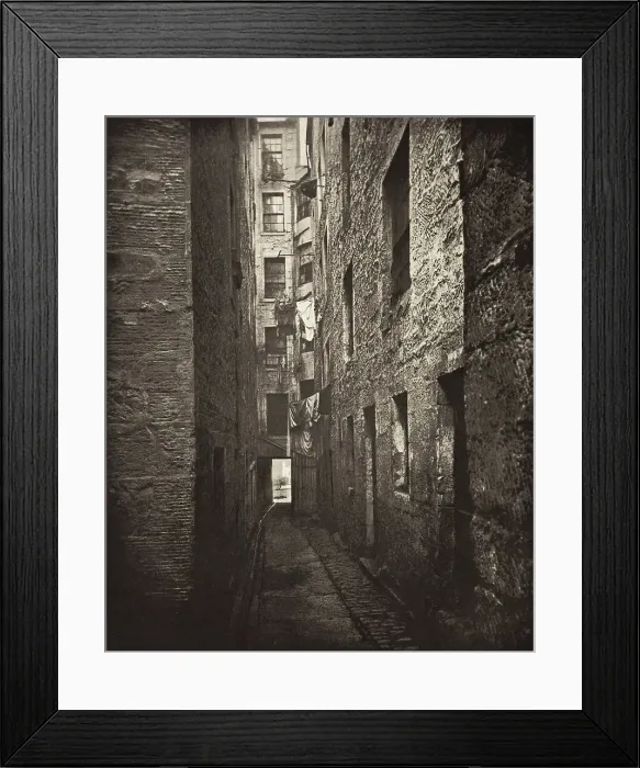 Framed Print : Close No. 148 High Street (#5), Printed 1900. Creator: Thomas Annan Framed Print : Close No. 148 High Street (#5), Printed 1900. Creator: Thomas Annan