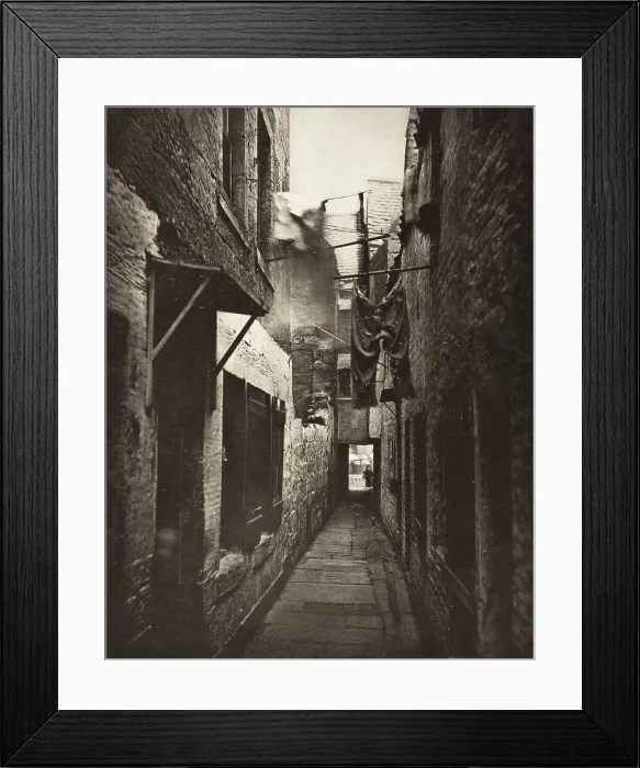 Framed Print : Close No. 101 High Street (#8), Printed 1900. Creator: Thomas Annan Framed Print : Close No. 101 High Street (#8), Printed 1900. Creator: Thomas Annan