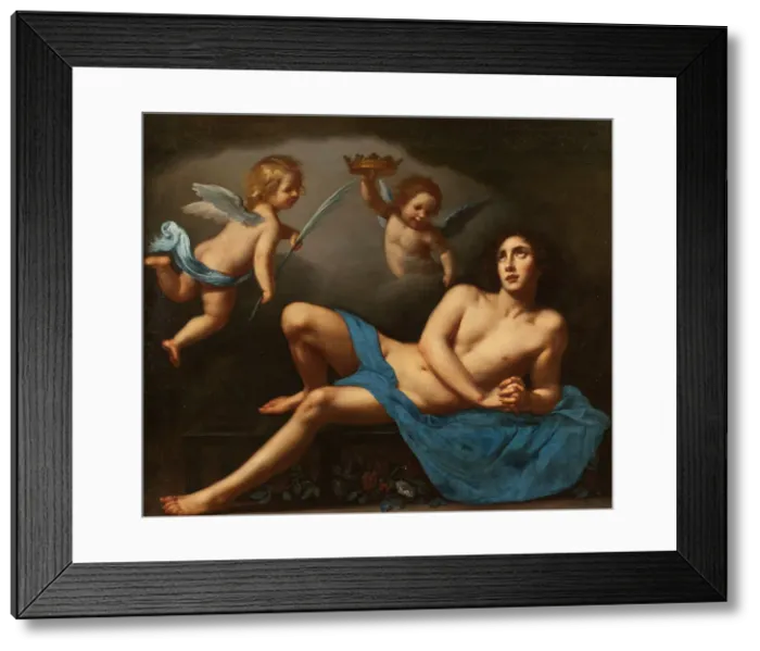 Framed Print : St Lawrence. Creator: Felice Ficherelli Framed Print : St Lawrence. Creator: Felice Ficherelli