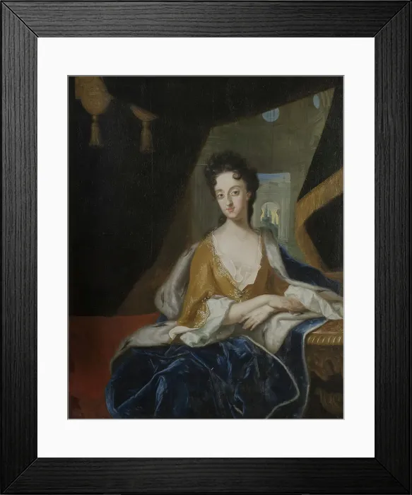 Framed Print : Portrait of Ulrika Eleonora the younger, turn of the 17 / 18th century. Creator: Jaen Starbus Framed Print : Portrait of Ulrika Eleonora the younger, turn of the 17 / 18th century. Creator: Jaen Starbus