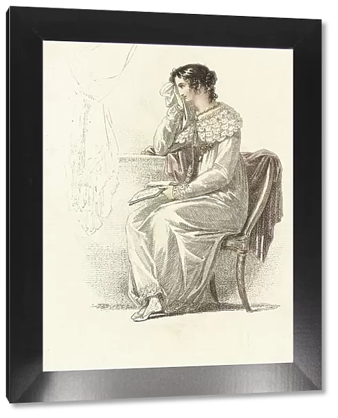 Fashion Plate (Opera Dress), 1814. Creator: Unknown