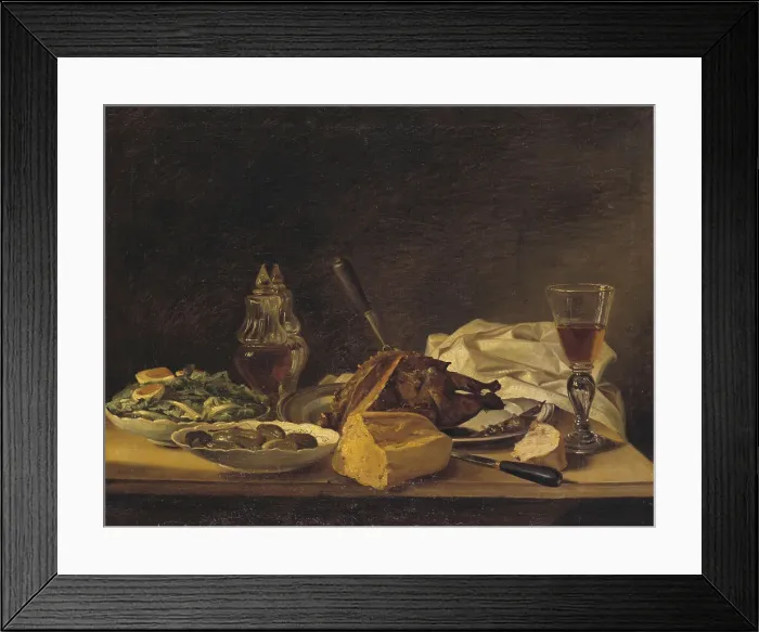 Framed Print : Still Life, mid-18th-early 19th century. Creator: Per Hillestrom Framed Print : Still Life, mid-18th-early 19th century. Creator: Per Hillestrom