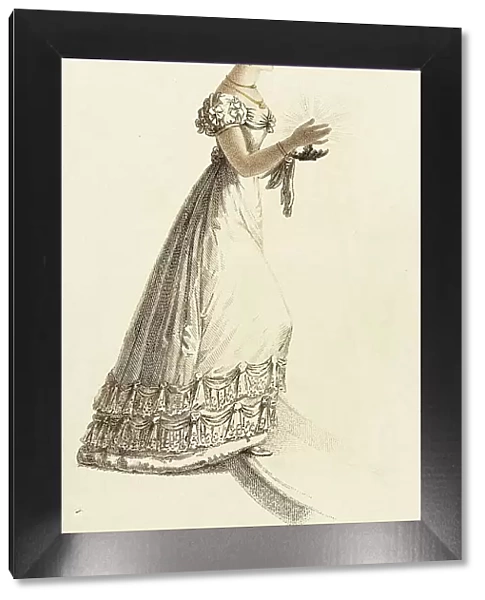 Fashion Plate (Evening Dress), 1823. Creator: Unknown