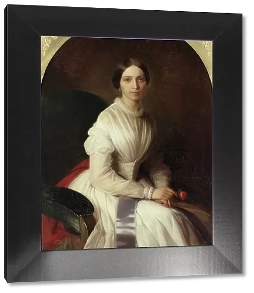 Ann Lovisa Lagerhjelm, born of Geijerstam, 1824-1891, 1851. Creator: Uno Troili