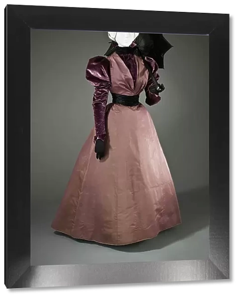 Woman's two-piece dress, c.1897. Creator: Unknown