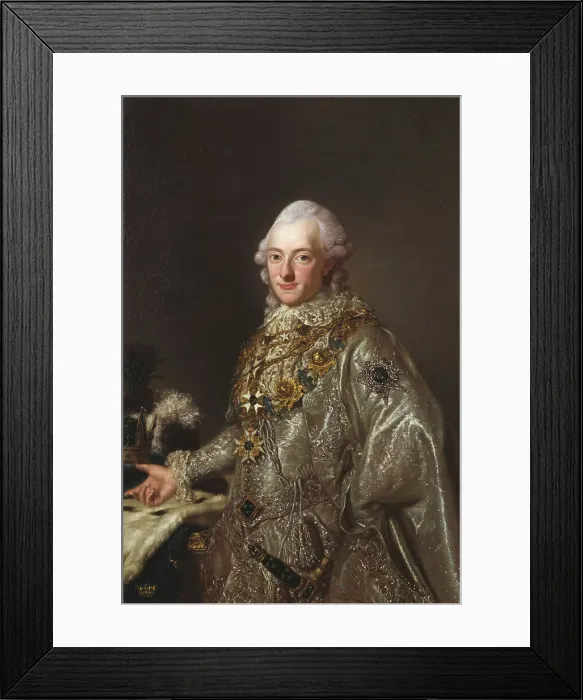Framed Print : Karl XIII, 1748-1818, King of Sweden and Norway. Creator: Anon Framed Print : Karl XIII, 1748-1818, King of Sweden and Norway. Creator: Anon