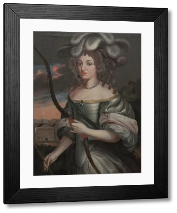 Framed Print : Lovisa Elizabeth, 1646-90, 17th century. Creator: Anon Framed Print : Lovisa Elizabeth, 1646-90, 17th century. Creator: Anon