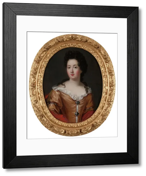 Framed Print : Mme de Louvois, Anne de Souvré (died 1715), Marquise de Courtanvaux... Probably 17th century. Creator: Anon Framed Print : Mme de Louvois, Anne de Souvré (died 1715), Marquise de Courtanvaux... Probably 17th century. Creator: Anon