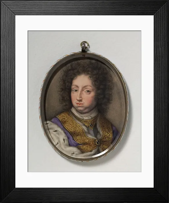 Framed Print : Charles XI (1655-1697). Creator: Arvid Karlsteen Framed Print : Charles XI (1655-1697). Creator: Arvid Karlsteen