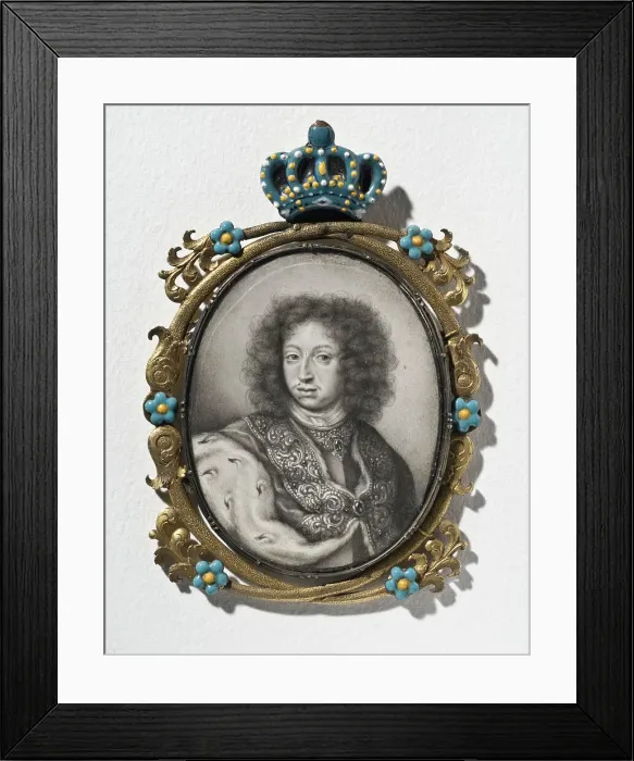 Framed Print : Charles XI, 1675. Creator: Arvid Karlsteen Framed Print : Charles XI, 1675. Creator: Arvid Karlsteen