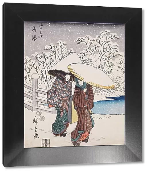 Fujisawa, 1852. Creator: Ando Hiroshige
