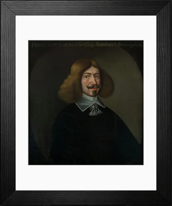 Framed Print : Heinrich Speijerman, c17th century. Creator: Anon Framed Print : Heinrich Speijerman, c17th century. Creator: Anon