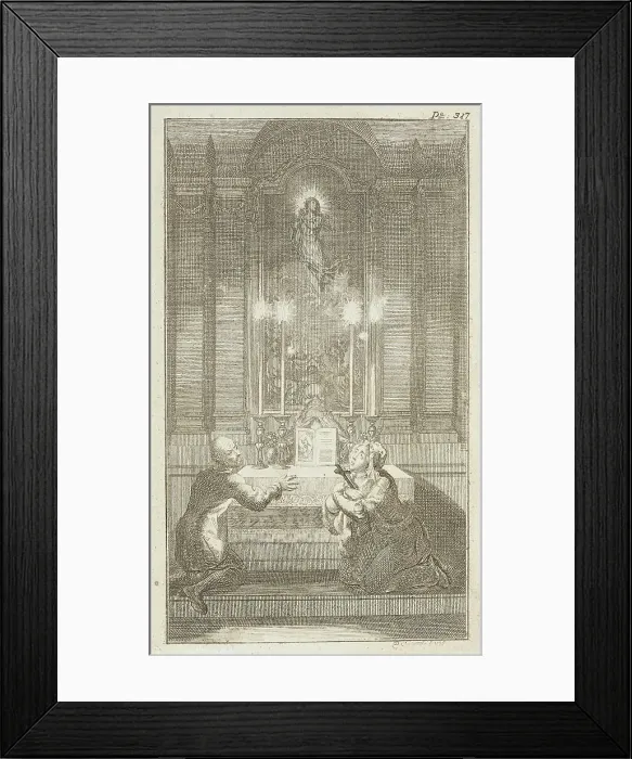 Framed Print : Illustration for Weber's Stories from Antiquity, 1787. Creator: Daniel Nikolaus Chodowiecki