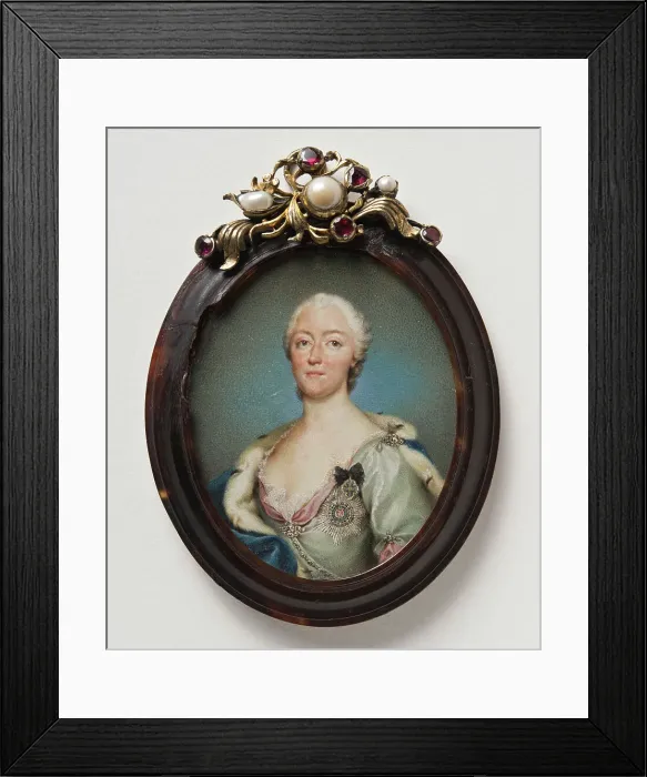 Framed Print : Maria Antonia Walpurgis, Hereditary Electress of Saxony, 1724-1780, before 1779. Creator: Anton Raphael Mengs Framed Print : Maria Antonia Walpurgis, Hereditary Electress of Saxony, 1724-1780, before 1779. Creator: Anton Raphael Mengs