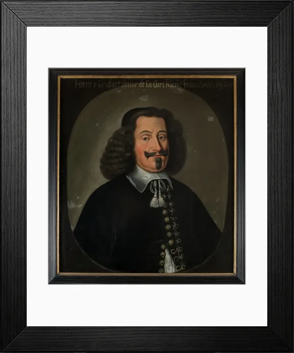 Framed Print : Henri Groulart, c17th century. Creator: Anon Framed Print : Henri Groulart, c17th century. Creator: Anon
