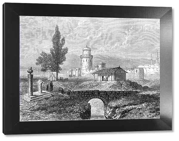 Salonica: View from the Turkish Cemetery, 1876. Creator: Unknown