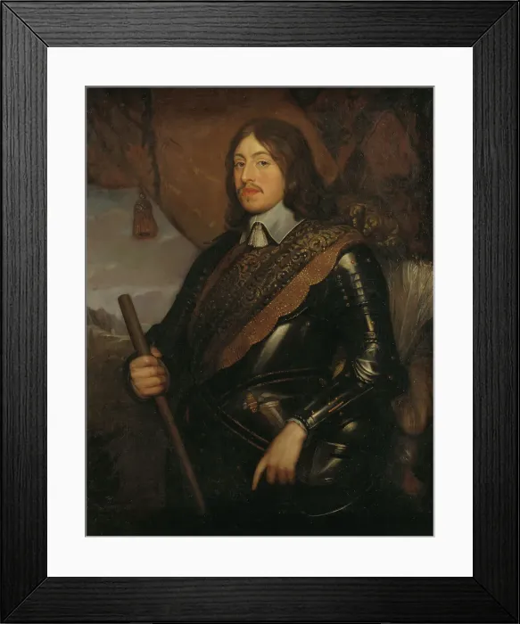 Framed Print : Karl X Gustav (1622-1660) Palatine Count of Zweibrücken, King of Sweden, 1648. Creator: David Beck Framed Print : Karl X Gustav (1622-1660) Palatine Count of Zweibrücken, King of Sweden, 1648. Creator: David Beck