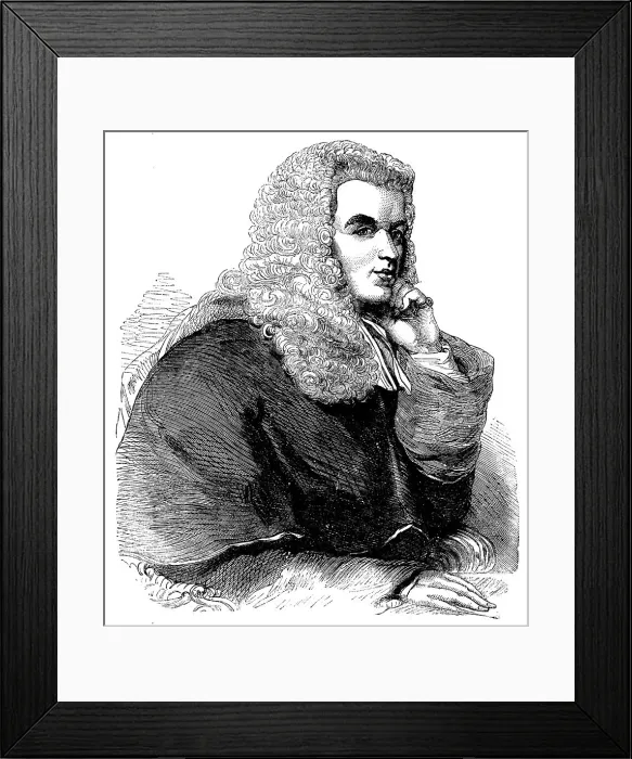 Framed Print : Sir John Taylor Coleridge, 1858. Creator: Unknown Framed Print : Sir John Taylor Coleridge, 1858. Creator: Unknown