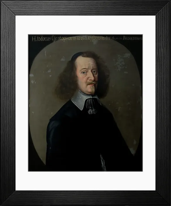 Framed Print : Jobst Christoph Kress von Kressenstein, 1597-1663, c17th century. Creator: Anon Framed Print : Jobst Christoph Kress von Kressenstein, 1597-1663, c17th century. Creator: Anon