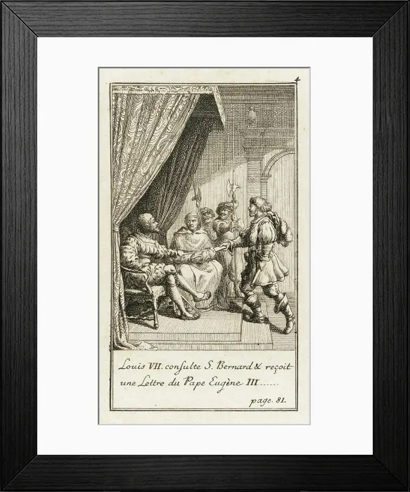 Framed Print : Illustration for Johann Christoph Mayer's History of the Crusades, 1781. Creator: Daniel Nikolaus Chodowiecki Framed Print : Illustration for Johann Christoph Mayer's History of the Crusades, 1781. Creator: Daniel Nikolaus Chodowiecki