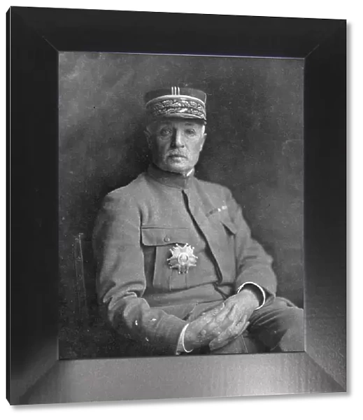 Fayolle; Le general Fayolle, commandant du groupe d'armees qui sauva amiens de la ruee... 1918. Creator: Benjamin