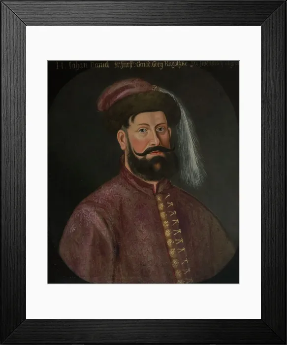 Framed Print : Johan Daniel Fazekas, c17th century. Creator: Anon Framed Print : Johan Daniel Fazekas, c17th century. Creator: Anon