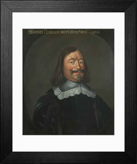 Framed Print : Johan von Krane, c17th century. Creator: Anon Framed Print : Johan von Krane, c17th century. Creator: Anon