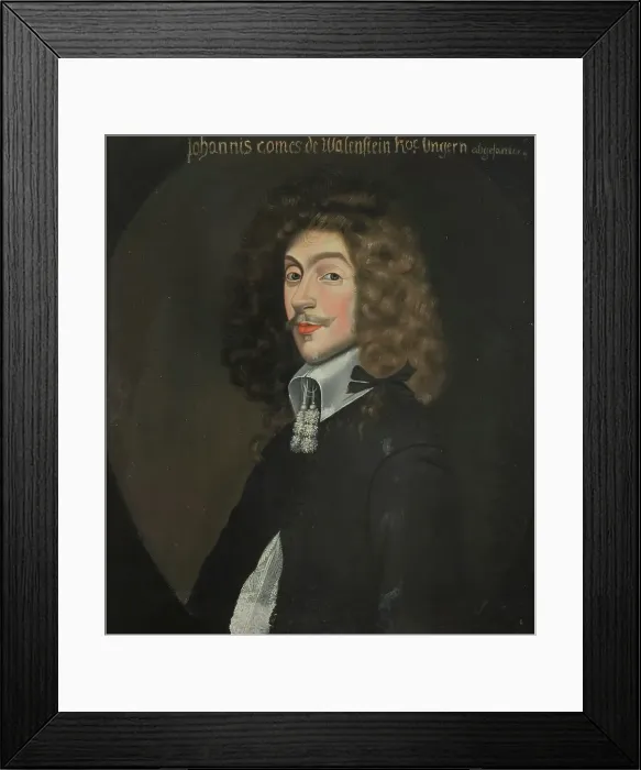 Framed Print : Johan von Wallenstein, count, c17th century. Creator: Anon Framed Print : Johan von Wallenstein, count, c17th century. Creator: Anon