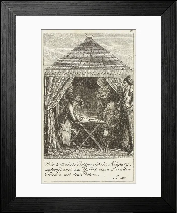 Framed Print : Plate 10 for History of Brandenburg for 1793, 1792. Creator: Daniel Nikolaus Chodowiecki Framed Print : Plate 10 for History of Brandenburg for 1793, 1792. Creator: Daniel Nikolaus Chodowiecki