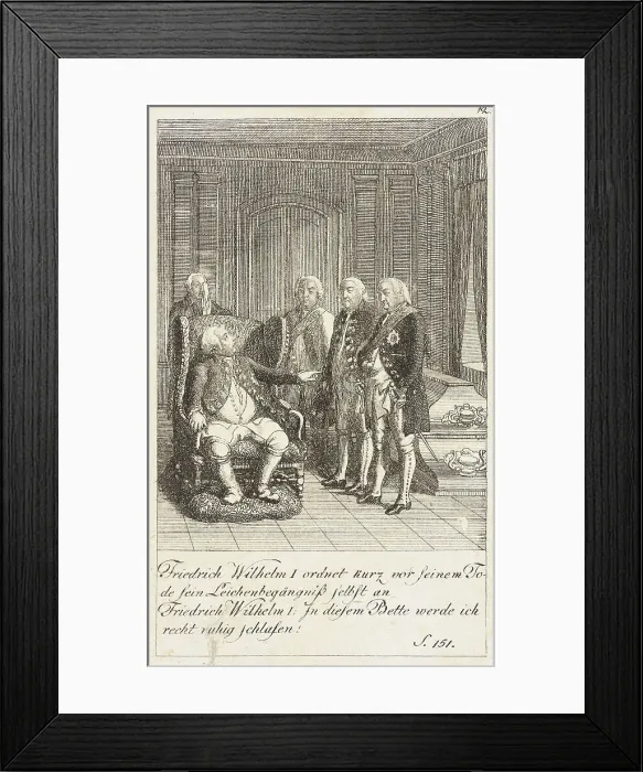 Framed Print : Plate 12 for History of Brandenburg for 1793, 1792. Creator: Daniel Nikolaus Chodowiecki Framed Print : Plate 12 for History of Brandenburg for 1793, 1792. Creator: Daniel Nikolaus Chodowiecki