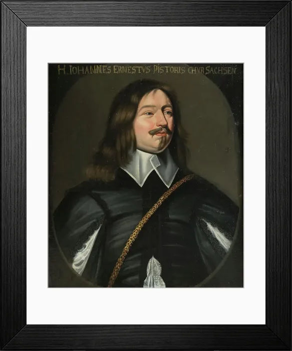 Framed Print : Johann Ernst Pistorius, c17th century. Creator: Anon Framed Print : Johann Ernst Pistorius, c17th century. Creator: Anon