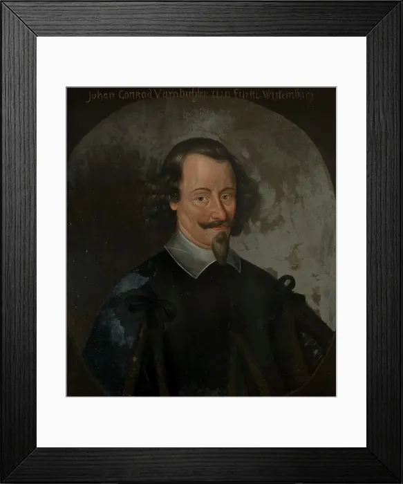 Framed Print : Johann Konrad Varnbüler, c17th century. Creator: Anon Framed Print : Johann Konrad Varnbüler, c17th century. Creator: Anon