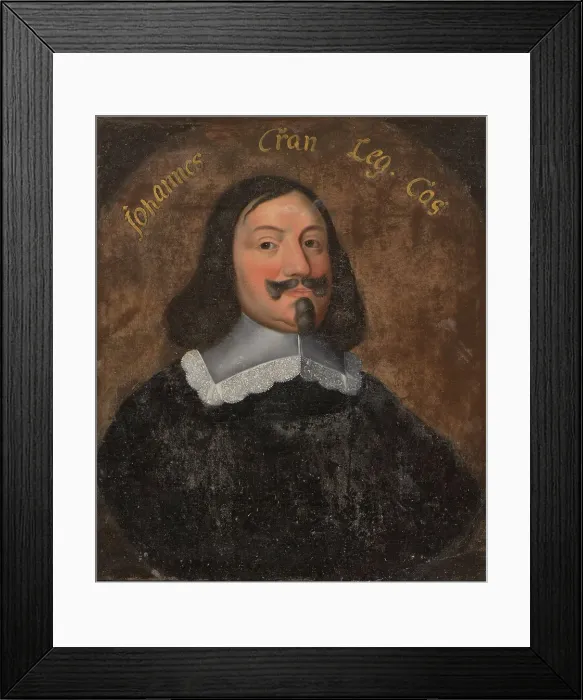 Framed Print : Johann Krane, c17th century. Creator: Anon Framed Print : Johann Krane, c17th century. Creator: Anon