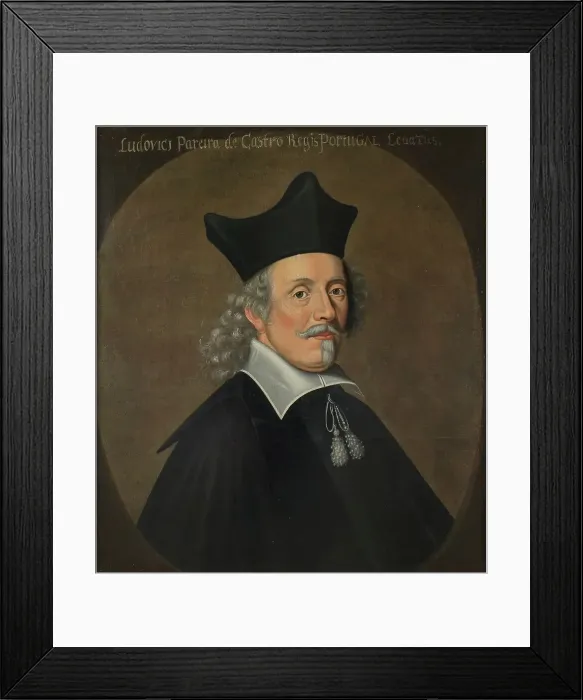 Framed Print : Luiz Pereira de Castro, c17th century. Creator: Anon Framed Print : Luiz Pereira de Castro, c17th century. Creator: Anon
