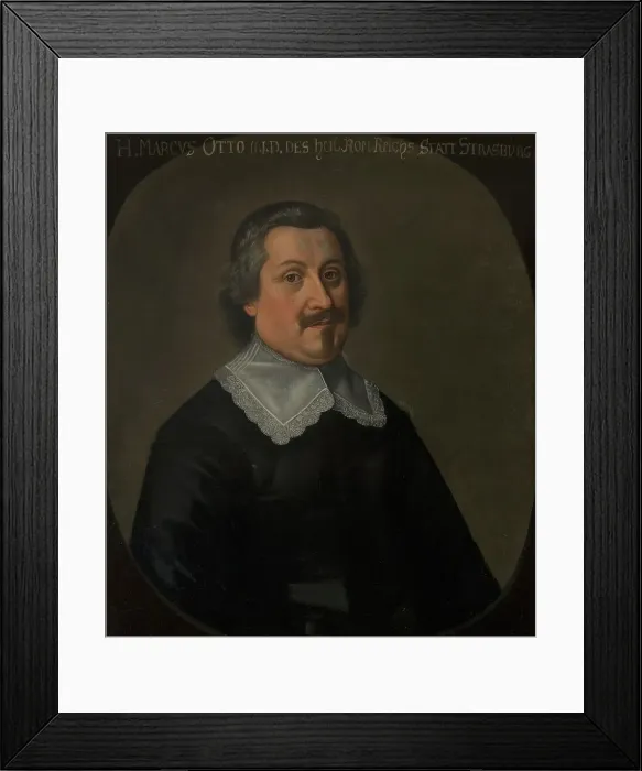 Framed Print : Marcus Otto, 1600-1674, c17th century. Creator: Anon Framed Print : Marcus Otto, 1600-1674, c17th century. Creator: Anon