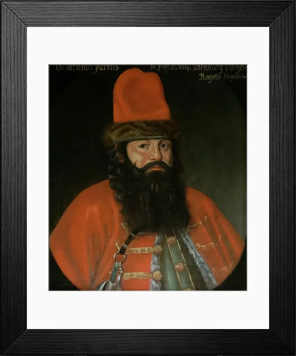 Framed Print : Matthias of Krakau / Krakow, delegate from Poland, c17th century. Creator: Anon Framed Print : Matthias of Krakau / Krakow, delegate from Poland, c17th century. Creator: Anon