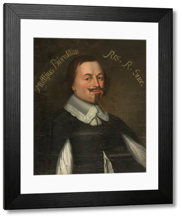 Framed Print : Mattias Björnclou, 1607-1671, councillor, 17th century. Creator: Anon Framed Print : Mattias Björnclou, 1607-1671, councillor, 17th century. Creator: Anon
