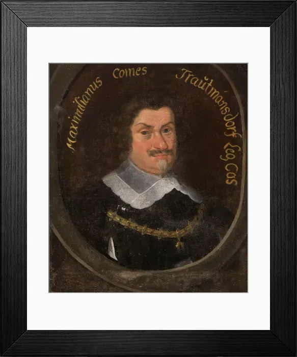 Framed Print : Maximilian von Trauttmansdorff und Weinsberg, 1584-1650, c17th century. Creator: Anon Framed Print : Maximilian von Trauttmansdorff und Weinsberg, 1584-1650, c17th century. Creator: Anon