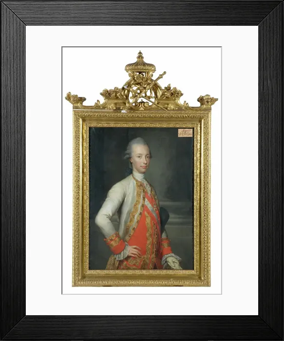 Framed Print : Leopold II, 1747-1792, Holy Roman Emperor. Creator: Anon Framed Print : Leopold II, 1747-1792, Holy Roman Emperor. Creator: Anon