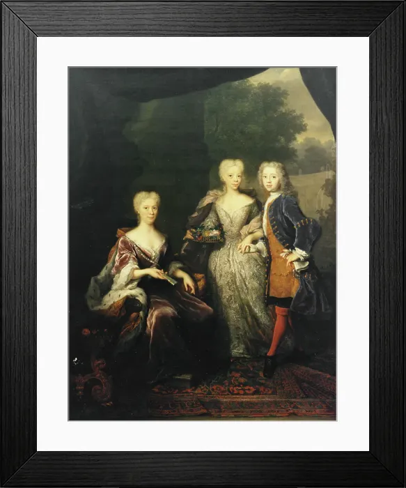 Framed Print : Marie Louise, 1688-1765, Princess of Hesse-Kassel, married to John William Friso of Nassau... 1726 Creator: Unknown Framed Print : Marie Louise, 1688-1765, Princess of Hesse-Kassel, married to John William Friso of Nassau... 1726 Creator: Unknown
